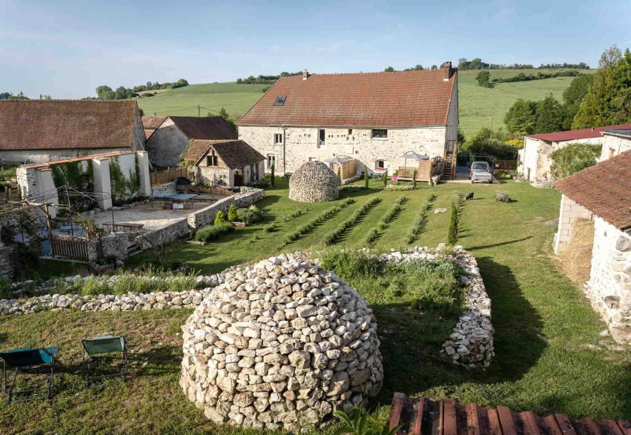 Les Bories En Champagne Villa Montlevon Exterior photo